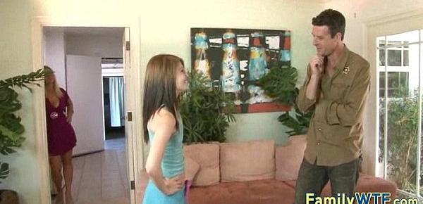  Husband and wife fuck the babysitter 664